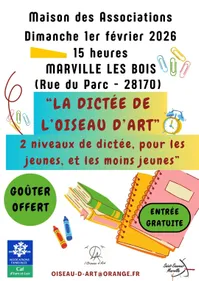 Dictée de L'OISEAU D'ART 