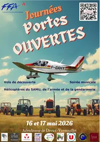Journées portes ouvertes Aéro-Club Dreux 16 et 17 mai 2026