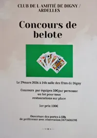 Concours de belote 