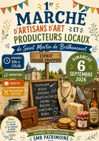 Marché d'artisans d'art et producteurs locaux à St Martin de...