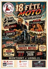 18 ème fête de la moto des kangourous