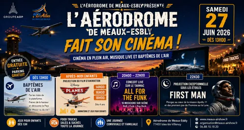 L'AÉRODROME DE MEAUX-ESBLY FAIT SON CINÉMA
