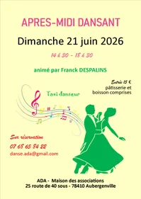 Après-midi dansant