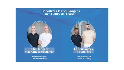 Deux binômes de boulangers des Hauts-de-France vont s'affronter sur M6