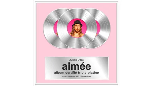 Le message intime de Julien Doré pour les deux ans de « Aimée »