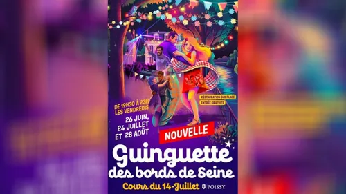 Une dernière soirée guinguette sur les bords de Seine à Poissy