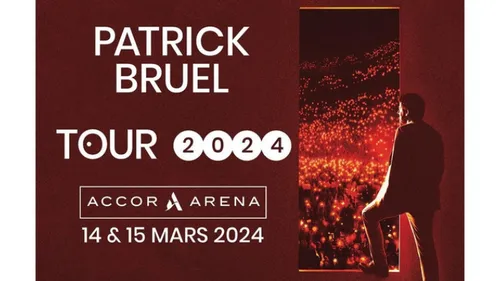 Patrick Bruel annonce sa tournée