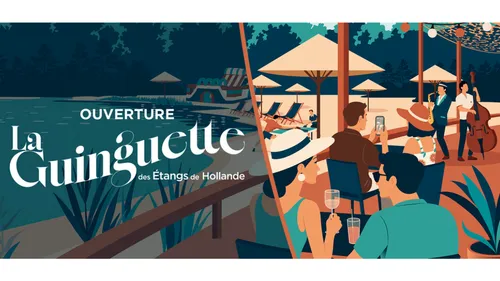 La guinguette des Étangs de Hollande mêle loisirs et musique