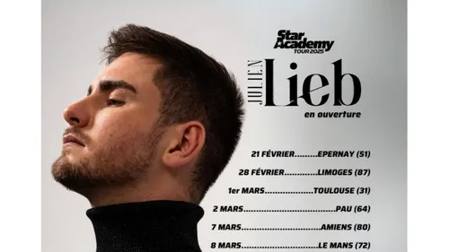 Un « ancien » de la Star Ac' en ouverture de plusieurs dates de la...