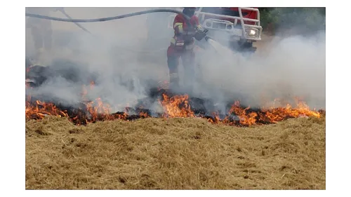 Un feu de champs et de sous-bois perturbe la circulation à...