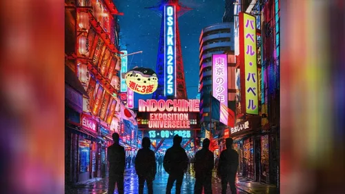 Indochine, ambassadeur tricolore à l'exposition universelle d'Osaka 