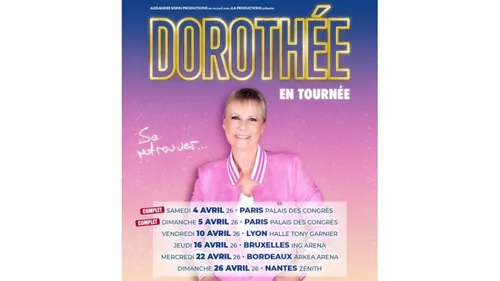 Dorothée repart en tournée dans toute la France 