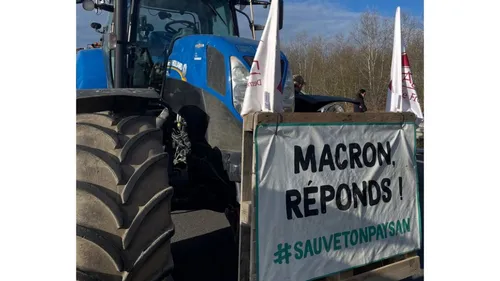 Les agriculteurs mobilisés dans les Yvelines