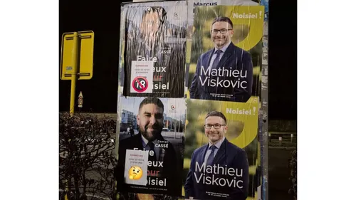 Un candidat aux municipales à Noisiel dépose plainte