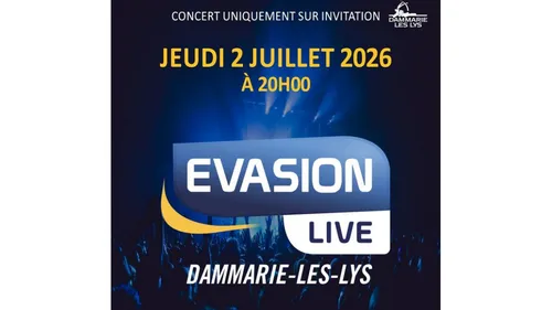 On peut enfin vous dévoiler l’affiche du prochain concert Evasion...
