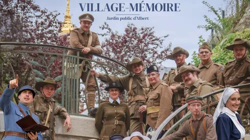 Un gigantesque « village-mémoire » à Albert pour les 110 ans de la...