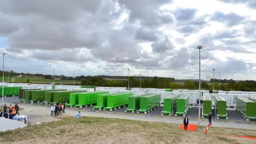 Le premier site de stockage d’électricité par batteries de la Somme...