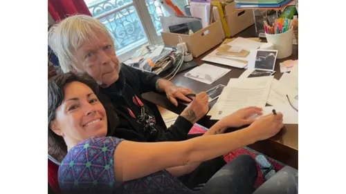 La femme de Renaud dévoile un rare cliché de leur quotidien