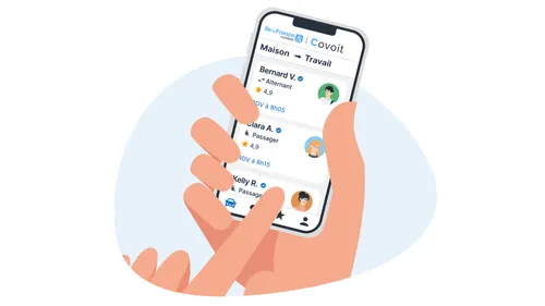 Île-de-France : l’application Covoit’IDFM franchit les 10.000 inscrits