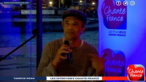 Les Interviews CHANTE FRANCE avec YANNICK NOAH
