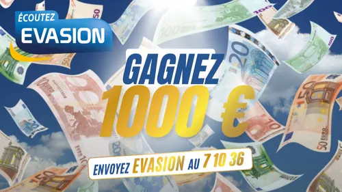 EVASION VOUS OFFRE 1000 € POUR LA RENTRÉE