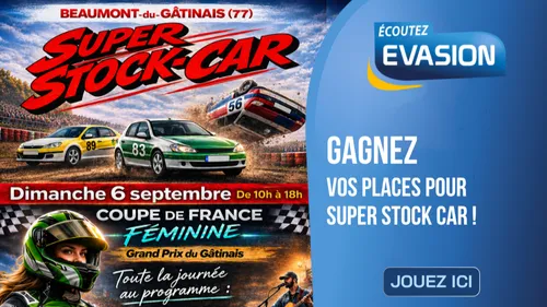 GAGNEZ VOS PLACES POUR LE 6 SEPTEMBRE !