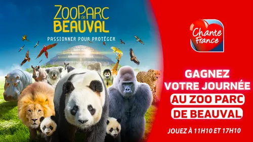 GAGNEZ VOTRE SÉJOUR AU ZOOPARC DE BEAUVAL