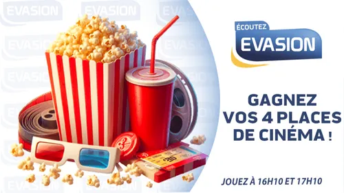 GAGNEZ VOS 4 PLACES DE CINÉMA