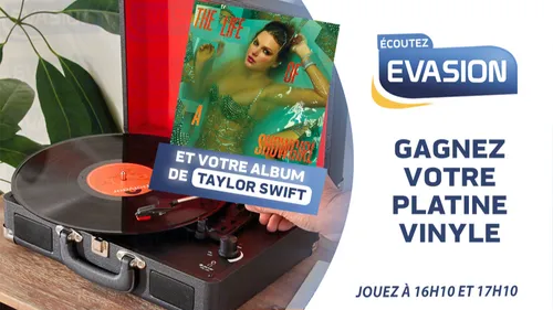 GAGNEZ VOTRE PLATINE VINYLE