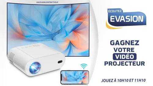 GAGNEZ VOTRE VIDÉOPROJECTEUR