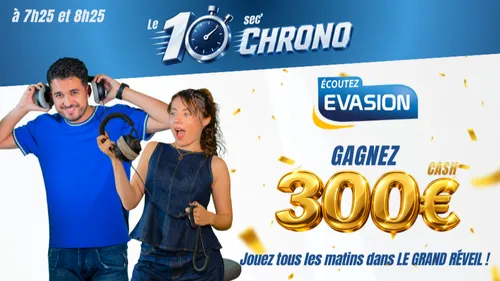 JOUEZ AU 10 SEC' CHRONO ET GAGNEZ 300 € !