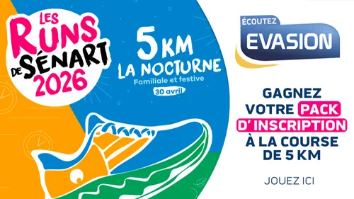 GAGNEZ VOTRE DOSSARD POUR LES RUNS DE SÉNART - LE 5 KM