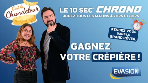 JOUEZ AU 10 SEC' CHRONO ET GAGNEZ VOTRE CRÊPIÈRE