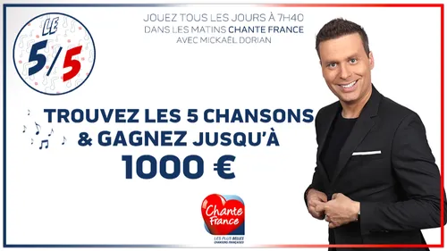 GAGNEZ JUSQU'À 1000 EUROS AVEC LE 5/5 