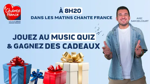 JOUEZ AU MUSIC QUIZ ET GAGNEZ DES CADEAUX !