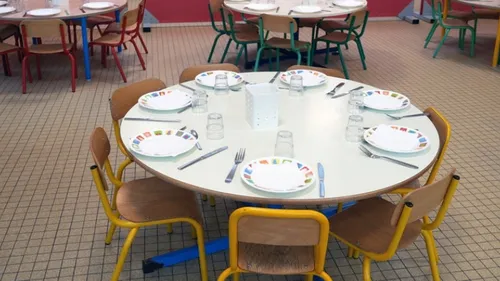 À Albert dans la Somme, la cantine scolaire devient silencieuse