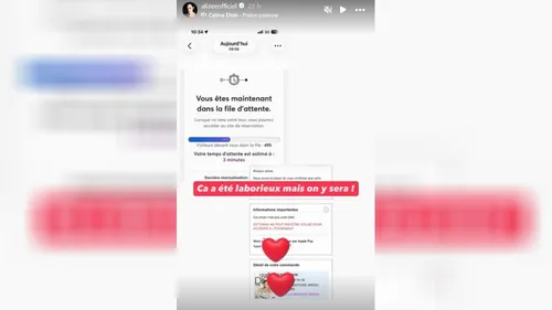 Alizée sera au concert de Céline Dion... côté public ! 