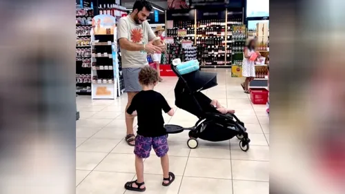 Un beau moment de complicité père-fils pour Amir