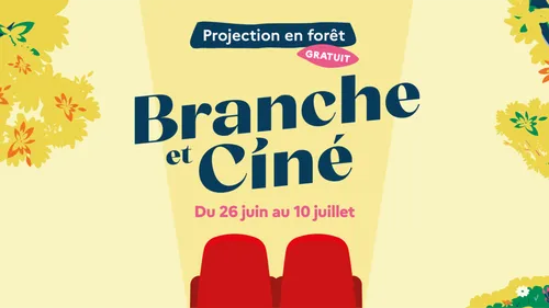 Branche & Ciné revient en forêt avec trois soirées de cinéma en...
