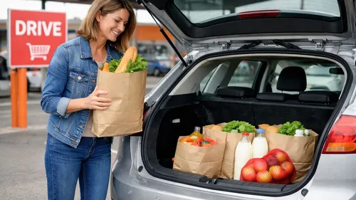 Le prix du panier de courses en drive variable en Eure-et-Loir