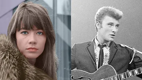Françoise Hardy n'aimait pas la voix de Johnny Hallyday