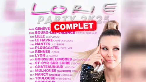 La tournée de Lorie, déjà un succès ?