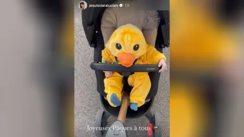 Une fête de Pâques avec son bébé pour Clara Luciani