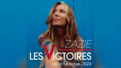 Zazie présidente d'honneur des Victoires de la musique 