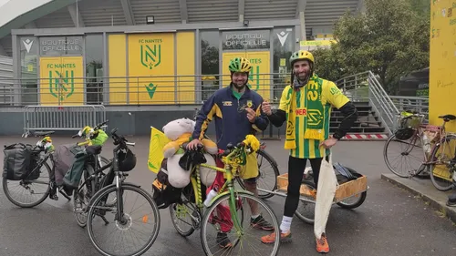Coupe de France : ils font 400 kms à vélo pour soutenir le FC...
