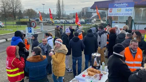A La Haye-Fouassière, les salariés de LU débraient pour les salaires
