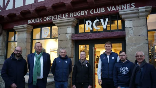 Rugby. Le RC Vannes lance sa boutique permanente, en ce 1er décembre !