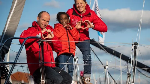 Sam Davies, un marin au grand coeur