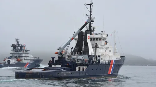 Brest. Le dernier voyage de l'Abeille Flandre, le "Saint-Bernard...