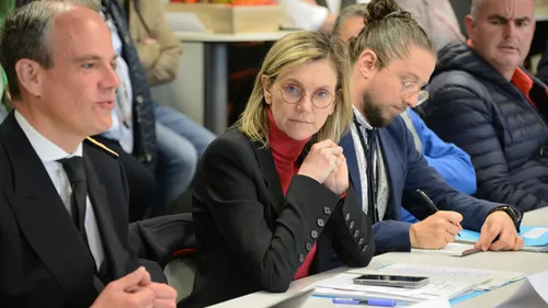 La ministre Agnès Pannier-Runacher en Finistère. Comment mieux...